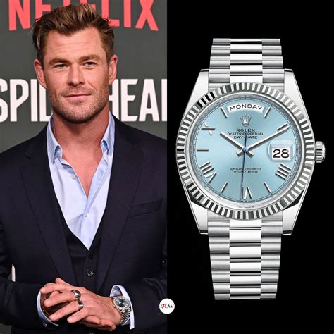 actors wearing rolex.